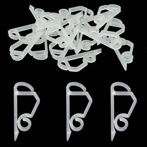 120pcs Christmas Light Clips Gutter Hooks Party Decor Lamp H