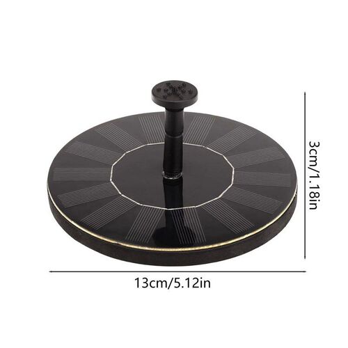 Solar Fountain Pump Floating Solar Panel Bird Baths Water Fo