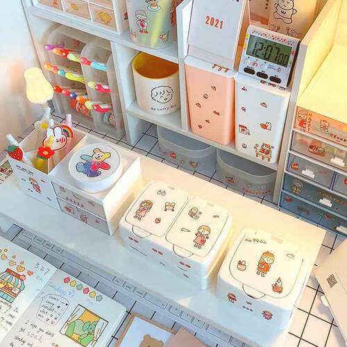 ery Storage Box Organizer Kawaii Box Container Storage Small