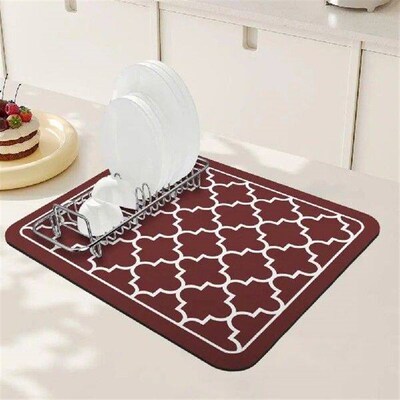 Counter Protector Dish Drying Mat Absorbent Dish Drying Mat
