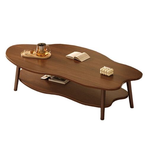 Tea table small double layered sofa desk living room decorat