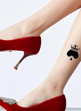 Q of Spades Tattoos Waterproof Temporary Tattoo Stickers Tat