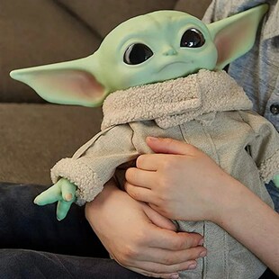 Action Yoda Baby Toy Plush Figure 28cm