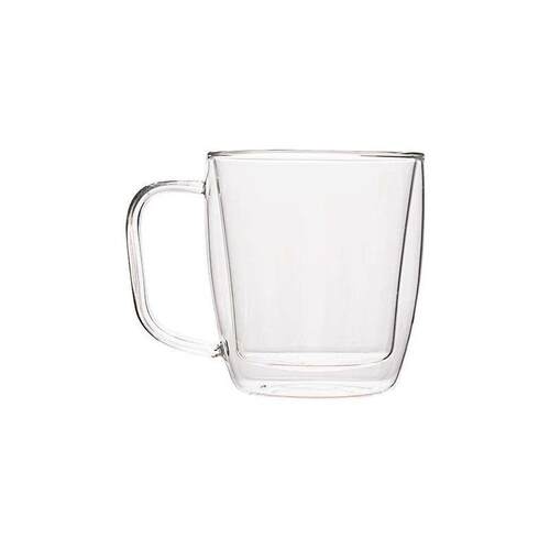 Glass Double Walled Heat Insulated Tea Cup coffee mug