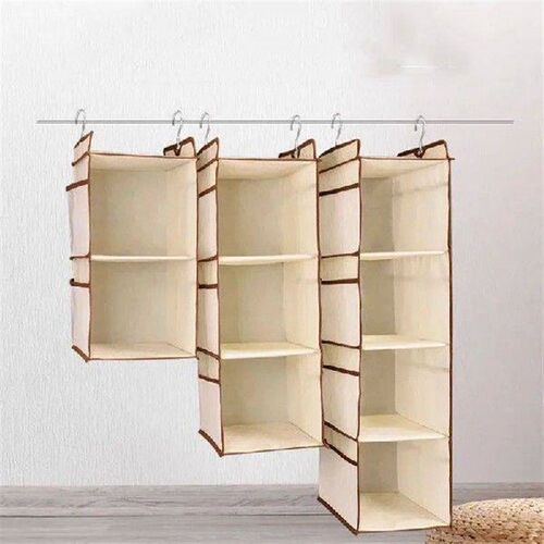 Non-woven Fabric Wardrobe Organizer Bag Thickened Dormitory
