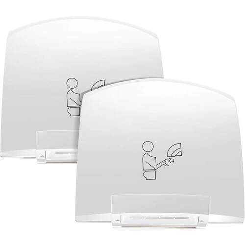 2-Pack Commercal Hand Dryer, 1200W, 110V, Whte - Compact & u