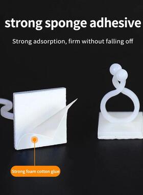 Plant Climbing Wall Self-Adhesive Fixed Buckle Hook Fastener