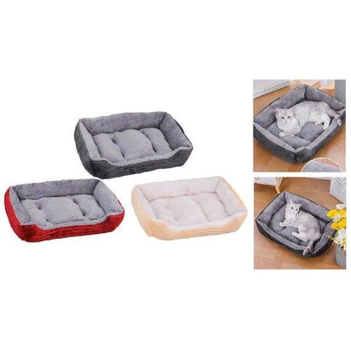 Rectangle Dog Bed Machine Washable for Large Medium Small