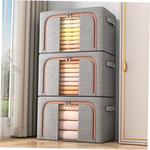 Foldable Storage Bag Clothes Blanket Quilt Sweater Closet Or