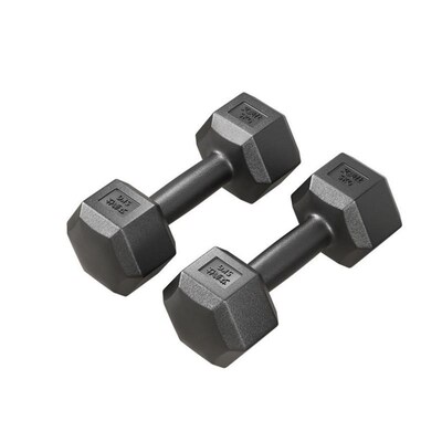 Dumbbell kettlebell training arm muscle pair of hexagonal y
