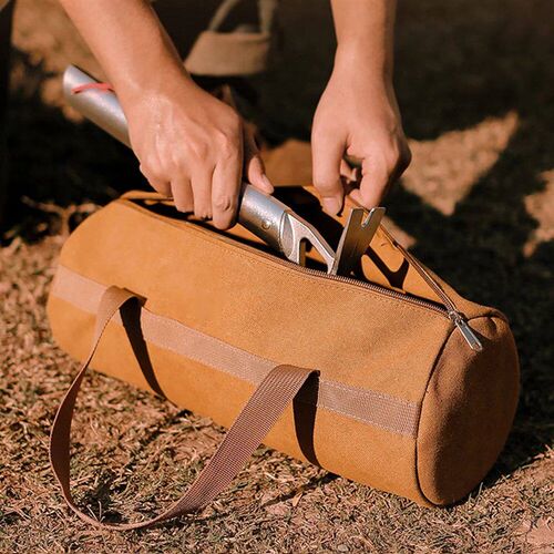 Camping Tools Storage Bag Large Capacity Cylinder Tent Stake