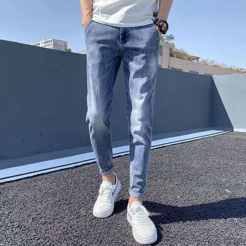 Mens  Thin New Summer New Slim Nine Points Slim Foot Nine P