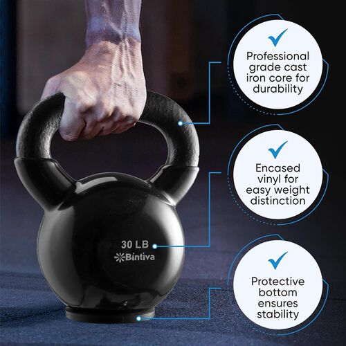 Kettlebells - Professional Grade Kettlebell Set Vinyl
