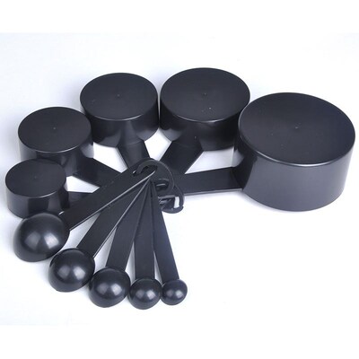 10 x Plastic Measuring Spoons Cups Tablespoon Set Tools For