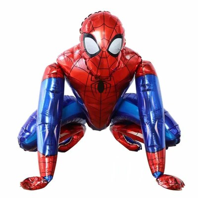 Big 3D Spiderman iron Man Captain America Balloons Superhero