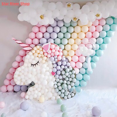 30/60pcs 5inch Macaron Latex Balloons Pastel Candy Balloon C