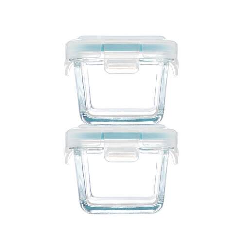 glass food storage container box for micro-wave oven