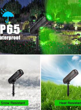 4PCS Solar LED Light Outdoor Solar Wall Light IP65 Green Gar