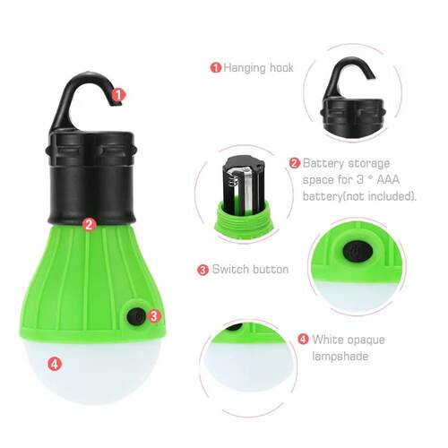 4pcs/lot Wholesale Portable Camping Equipment Outdoor Hangin