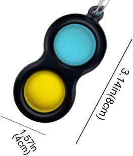 Rainbow Simple Dimple Push Bubble Fidget Sensory Toy Needs