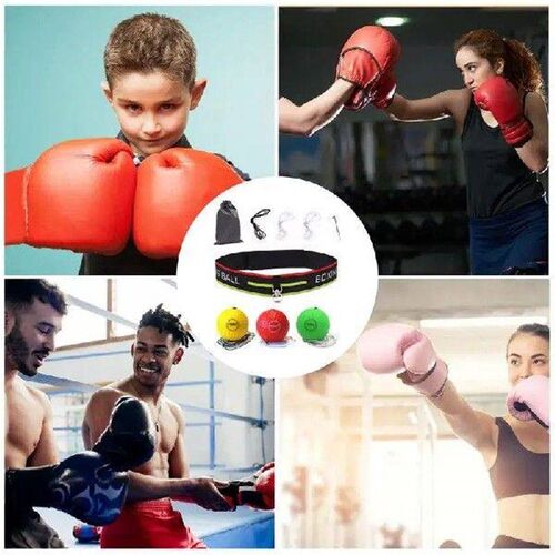 Boxing Reflex Ball Foam Rubber Elastic Boxing Ball