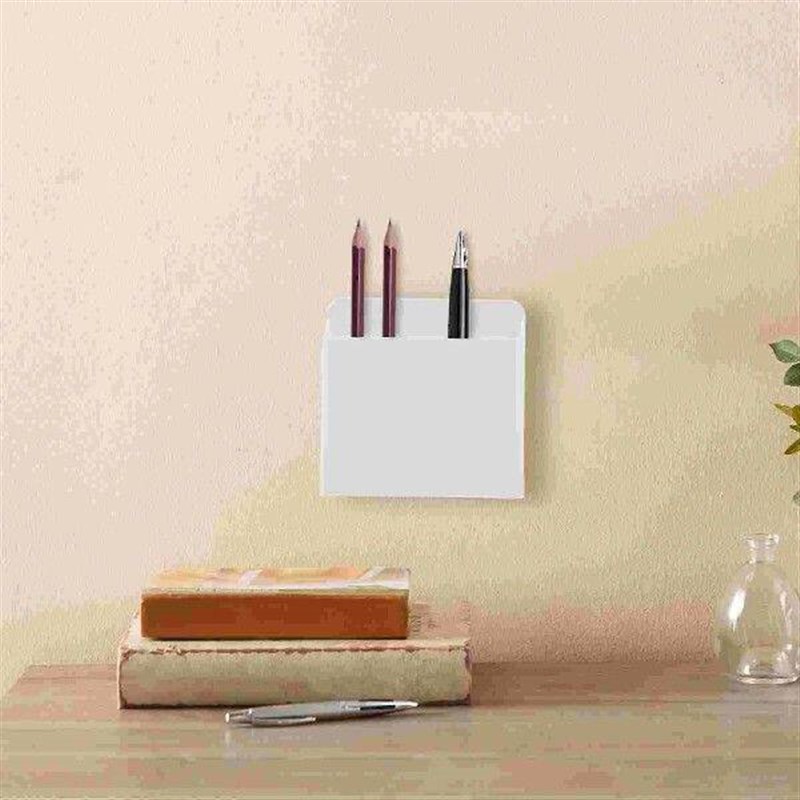 2 Pcs Cup Pen Holder Storage Box for Whiteboard Dry Erase - 实物图