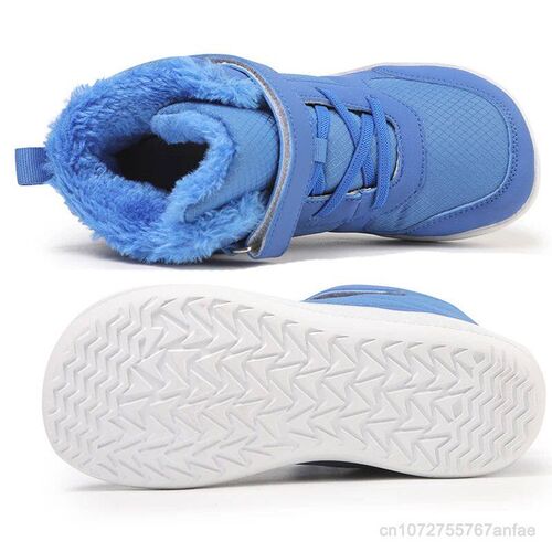 Childrens Barefoot Snow Boots Wide Toe Suitable For Small/m