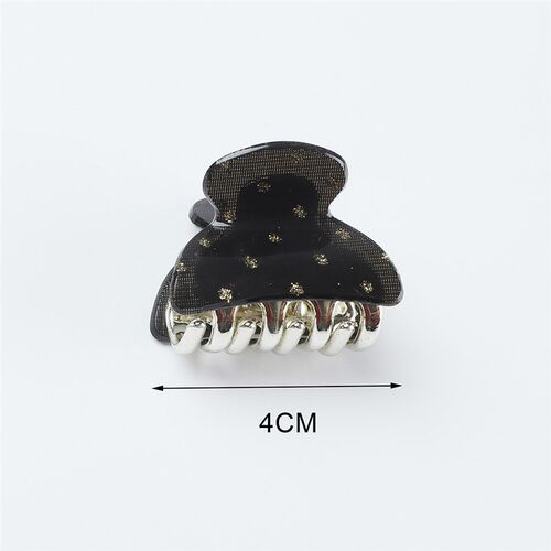 4PCS/Set 4CM Acrylic Flower Hair Claw Clip Women Girls Shinn