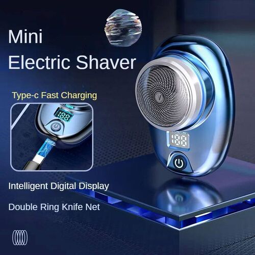Electric Travel Shaver For Men Pocket Size Washable