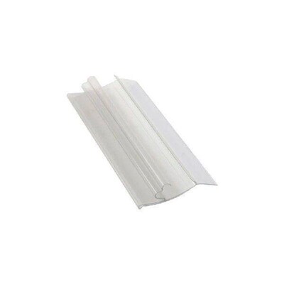 88.5cm Clear Shelf Edge Clamp Strip Store Tag Data Strip