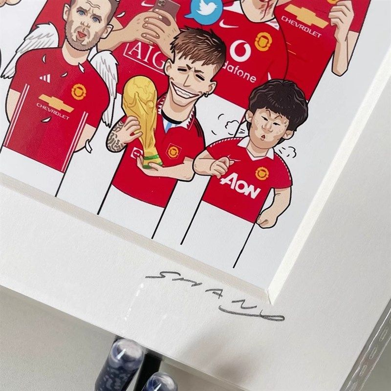 红魔曼联现代装饰画艺术家版画艺术微喷版画尚亚努扎伊艺术家,家居饰品,现代装饰画,淘宝优惠券,粉丝福利购,淘宝优惠卷