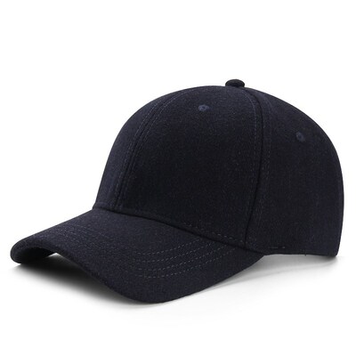 Winter Woolen Baseball Cap for Men&Women Standard & Oversize