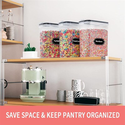 Cereal Containers Food Storage Organization  Baking Supplies