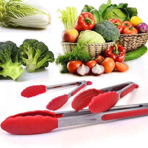 Kitchen Tongs for Cooking  Long Food Tongs for Grilling
