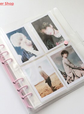 100/200 Pockets Photo Album 3/5 inches photocard binder inst