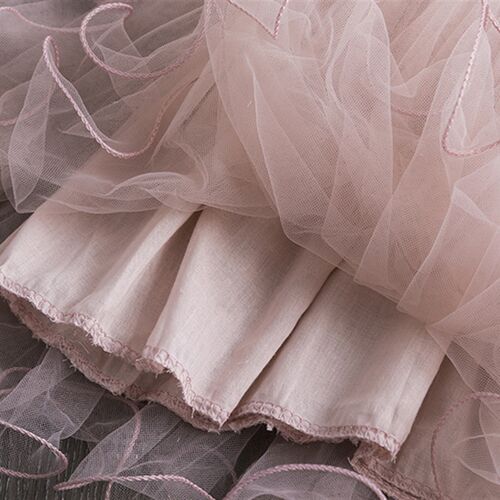 Spring Little Girls Flower Lace Princess Dress Party Dresses