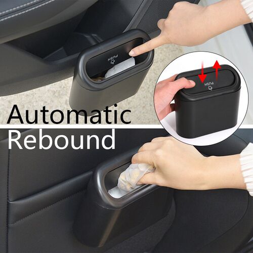 Car Storage Bag Air Vent Dashboard Tidy Hanging Leather Orga