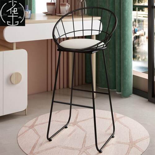 Luxury bar chairs and high-stool clothing store photo shoot