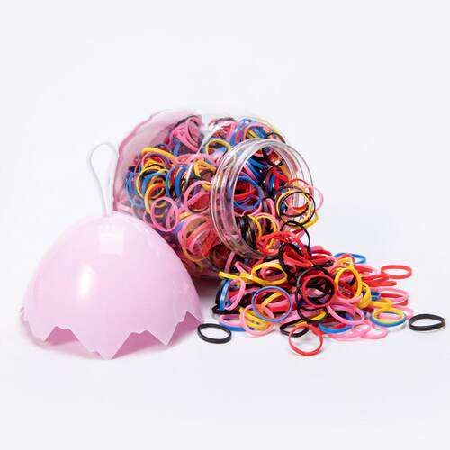 Cute dinosaur egg disposable childrens rubber band