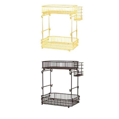 Tier Spice Rack Multiuse Kitchen Storage Organizer for