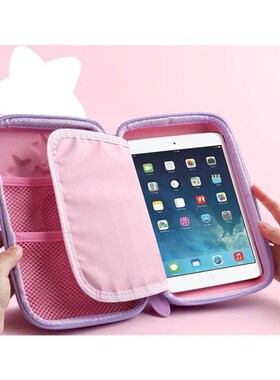3D EVA unicorn cute pencil case cartoon stationery box