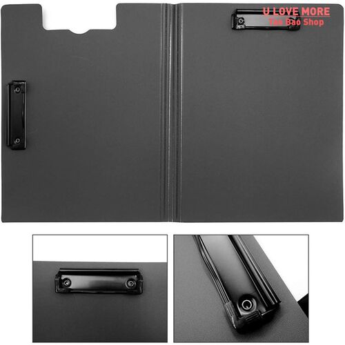 A4 File Folder Clipboard Writing Pad Memo Clip Board Double
