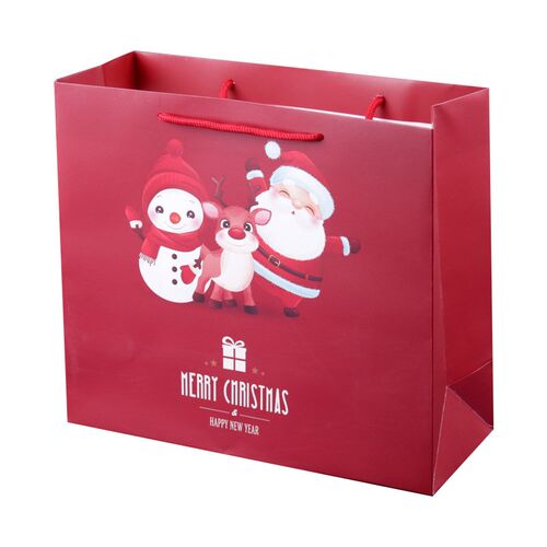 Christmas cartoon tote bag gift packaging bag paper bag