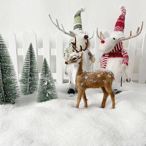 Christmas Artificial Dry Snow Powder Decoration,White Fake S