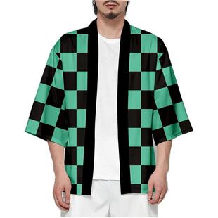 Kostum Cosplay Demon Slayer Kimonos Kochou Shinobu untuk wan
