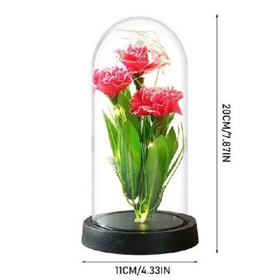 Simulation Carnation Mothers Day Led Light Led Lamp