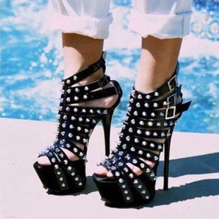 2023 New Summer Platform High Heels Sandals Women Sexy Peep