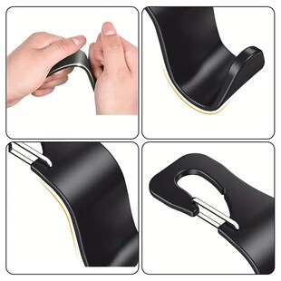 4-Pack Car Back Seat Headrest Hooks时尚后座挂钩