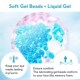 Reusable Mask Ice Compress Cold Bead Gel with Eye Cooling