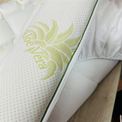 Aloe Vera Maress Protector - Soft, Hypoallergenic, Waterproo